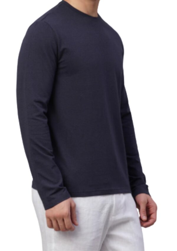 Cotton Full Sleeve Roundneck Corporate/Retail T-Shirt