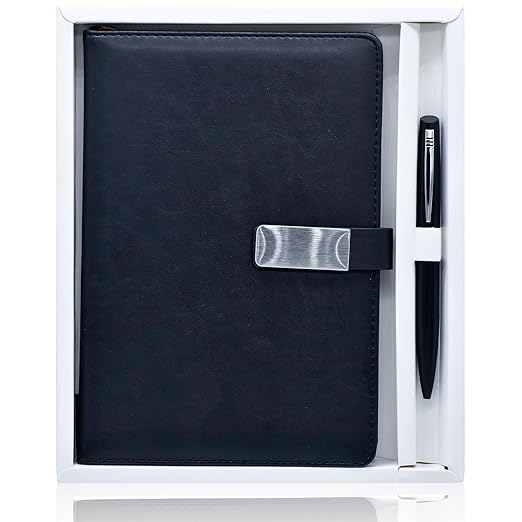 2 in 1 Corporate Gift Set which Includes Diary &, Metal Pen. Gift Set for, Employee Corporate Gift