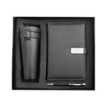 3 in 1 Corporate Gift Set which Includes Diary, Metal Pen & Water Bottle. Gift Set for, Employee Corporate Gift