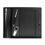4 in 1 Corporate Gift Set which Includes Diary,Keychain, Metal Pen & Water Bottle. Gift Set for, Employee Corporate Gift (Copy)